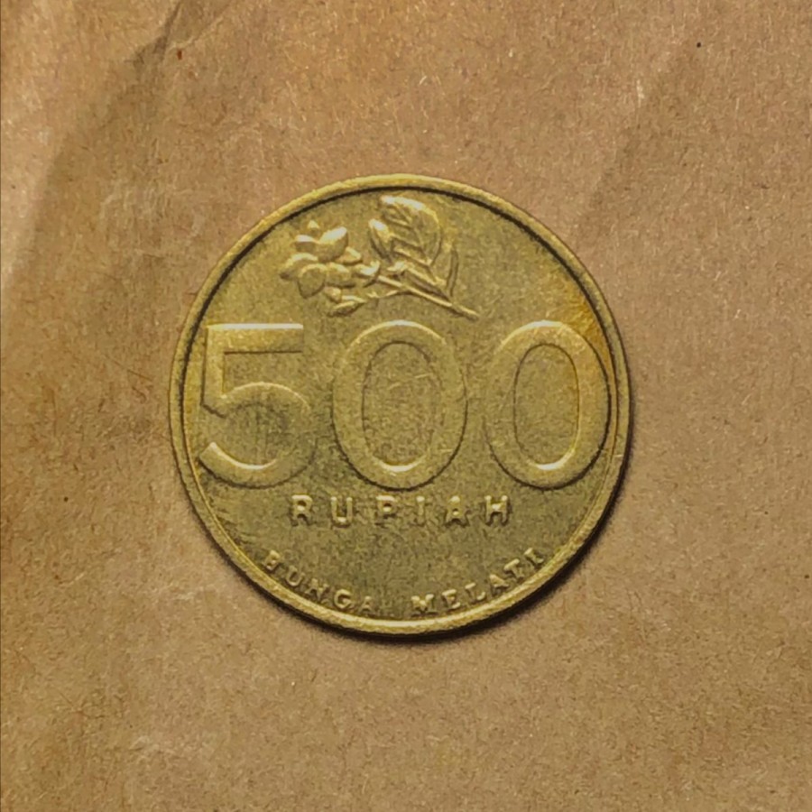Koleksi Uang Logam Kuno RP 500 Tahun 2000