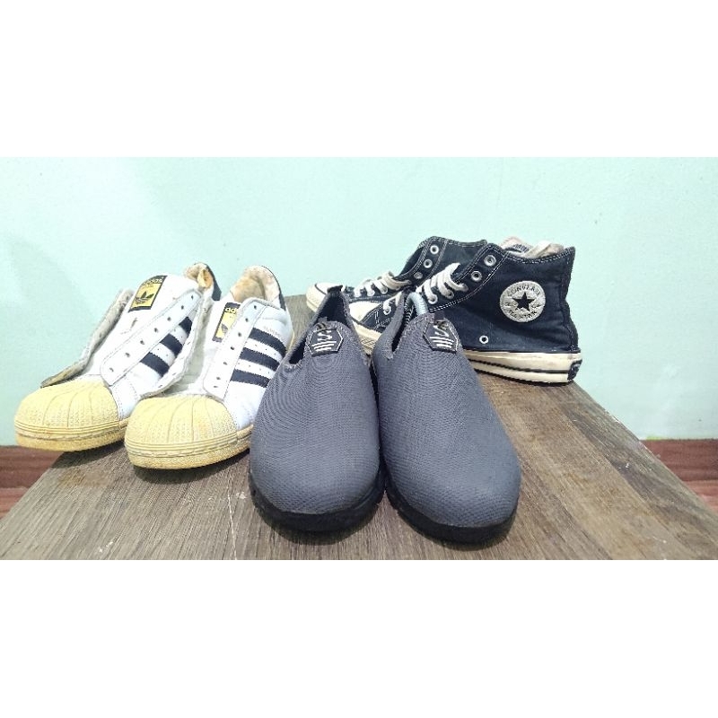 Sepatu Sneakers Paket Minusan 3 Pcs DpR 019 Second
