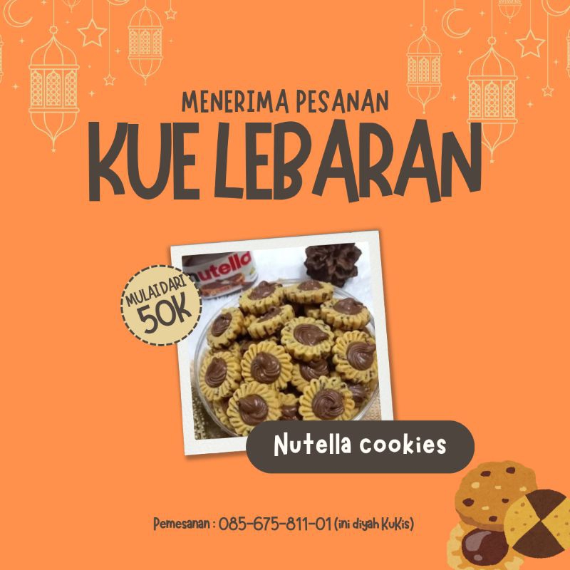 

Kue Nutella cookies