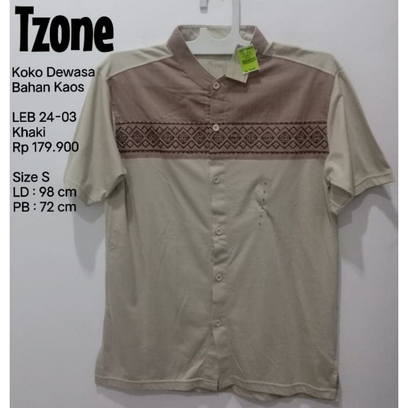 BAJU KOKO KAOS TZONE ORIGINAL