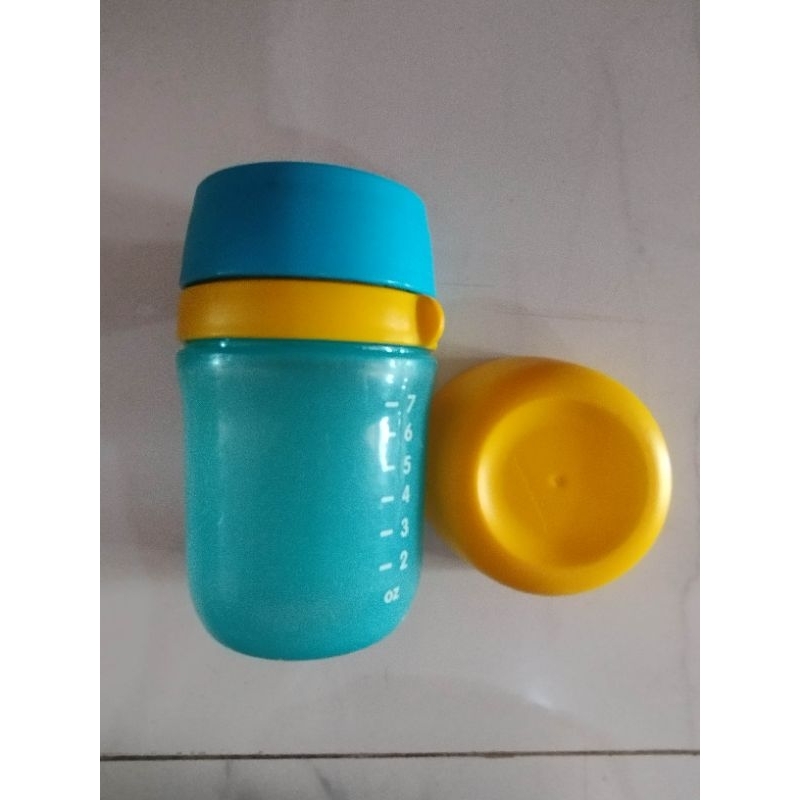 Tupperware Tuppy botol minum 250ml plastik pp5 prelove pl second