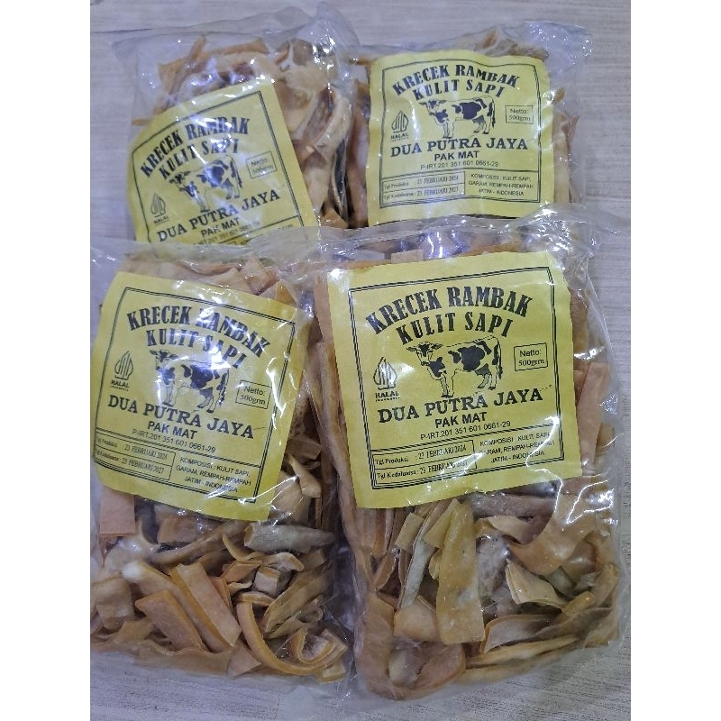 

kerupuk rambak sapi 500gram