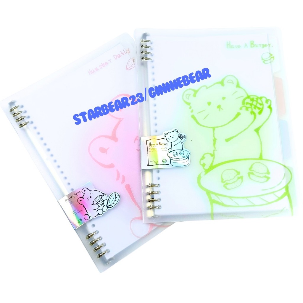 

Binder Note B5 / Buku Tulis Sekolah / Elegant Binder Kuliah / Notebook Aesthetic