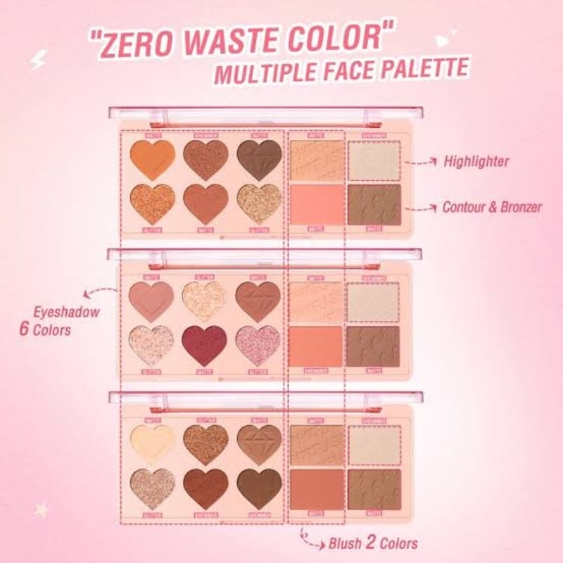 Pinkflash Eyeshadow Face Pallete