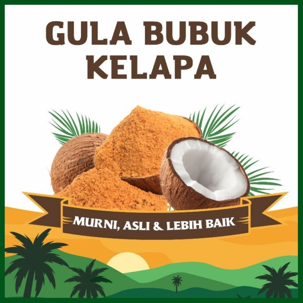 

GULA SEMUT GULA BUBUK KELAPA GULA KELAPA BUBUK 100%, KUALITAS PREMIUM