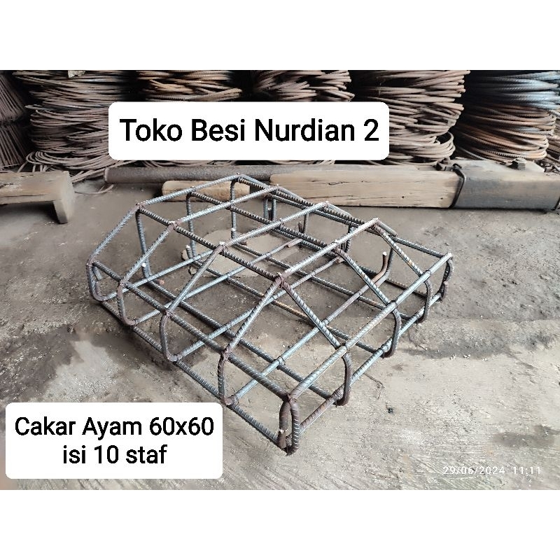 Cakar Ayam Pondasi 60x60 SNI