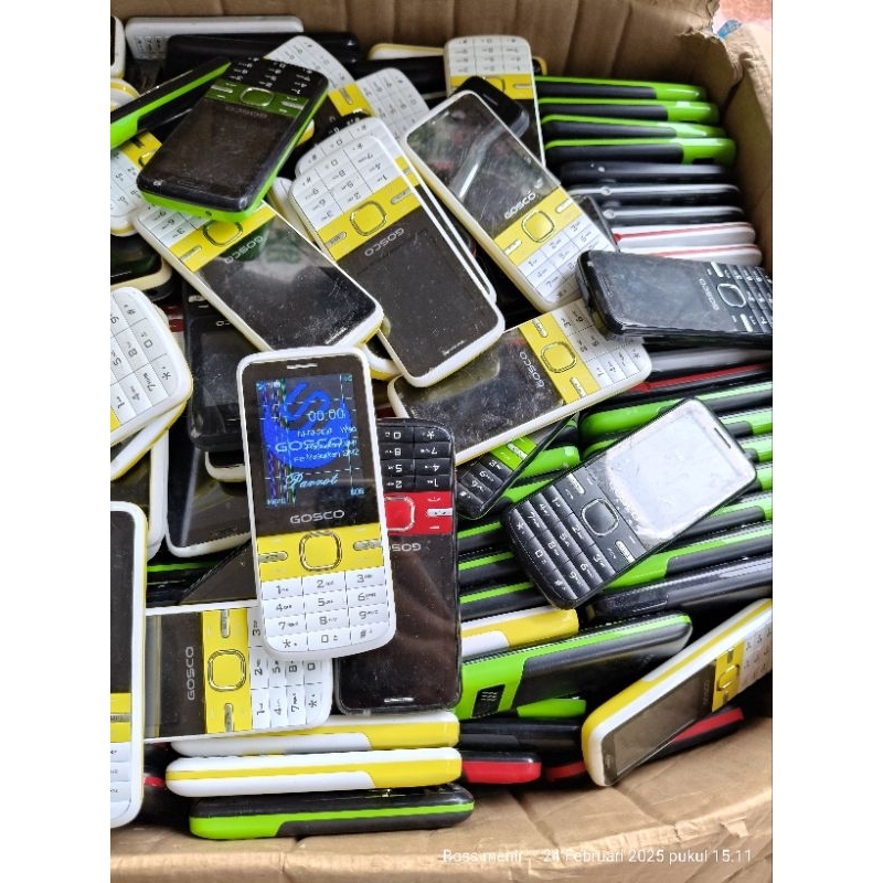 hp jadul gosco bisa MP3 memory