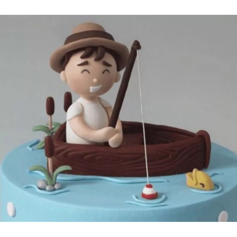 

Custom Order Fondant Figure Mancing