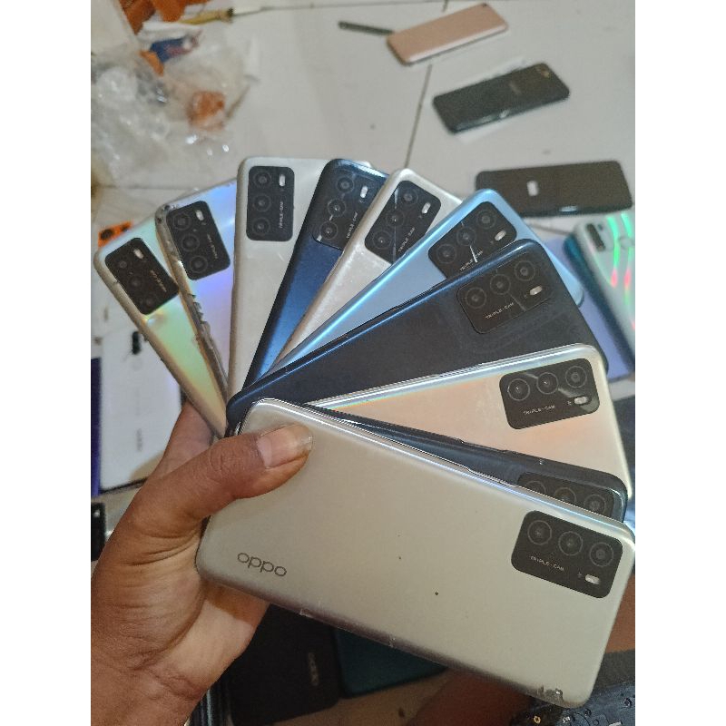 Oppo A16 Hp Rusak Layar/Lcd  Fisik Seadanya Baca Deskipsi