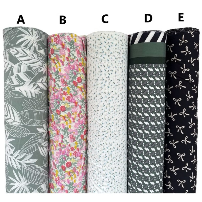 Katun rayon viscose | Rayon motif | Kain rayon | Rayon murah