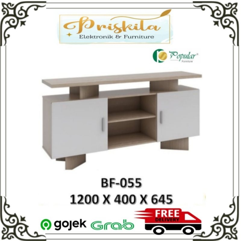 buffet tv / rak tv minimalis/ buffet bf 005 new / rak tv furniture Palembang/ buffet 120 cm