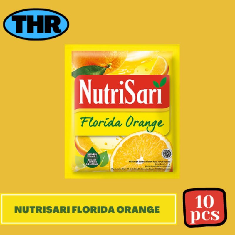 

Nutrisari Florida Orange 1renceng