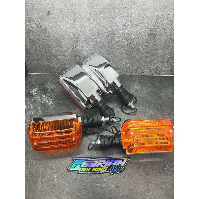 lampu sen rx king kobra  atau rx king master krom