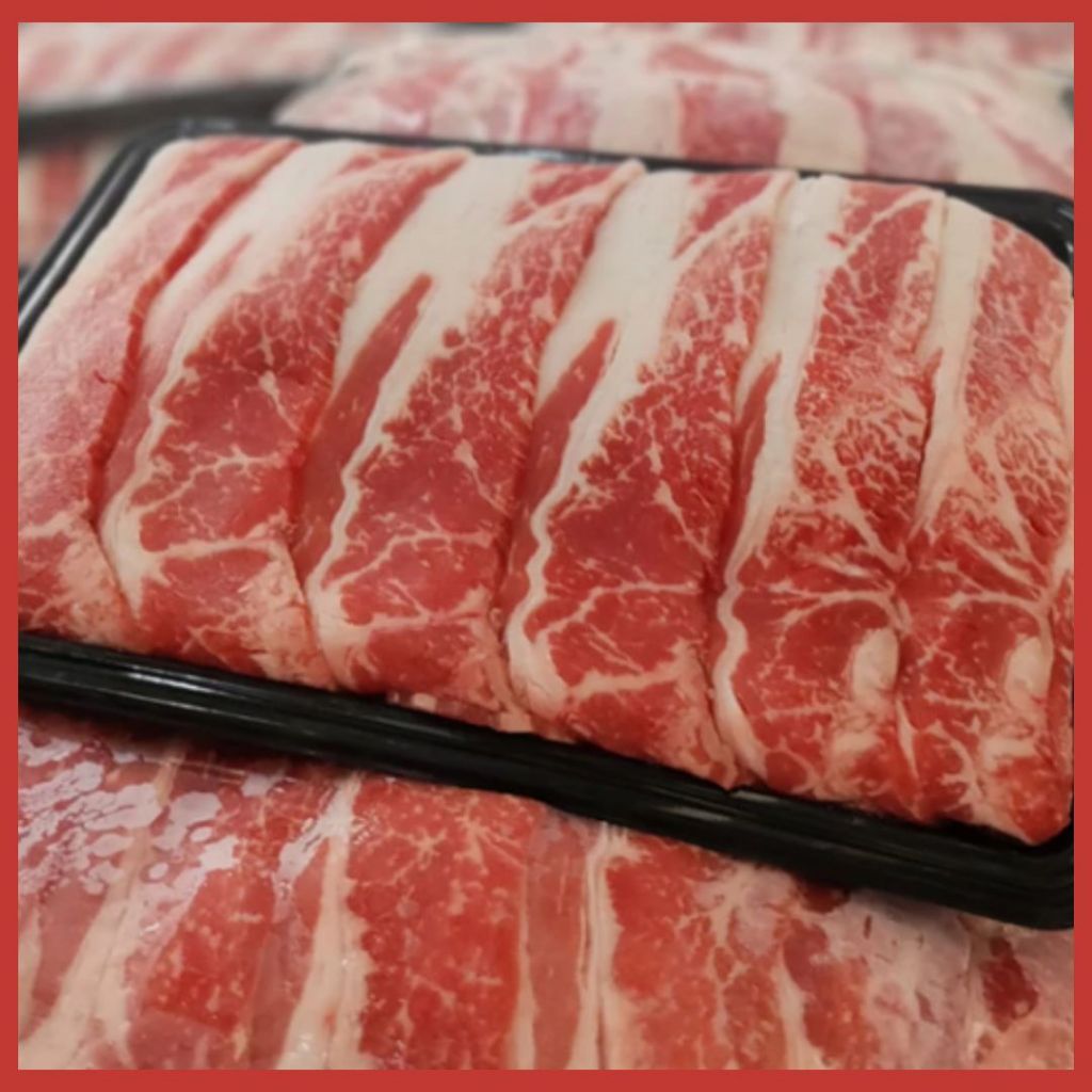 

Beef Slice Sukiyaki / Shabu / Yakiniku 500gr - Meat Booster