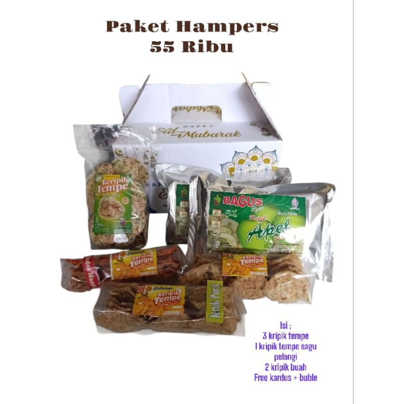 

[Oleh-Oleh Khas Malang] Paket Hampers MIX 55 ribu