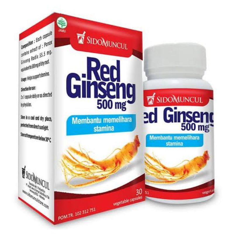 

sido muncul red ginseng sidomuncul ginseng merah
