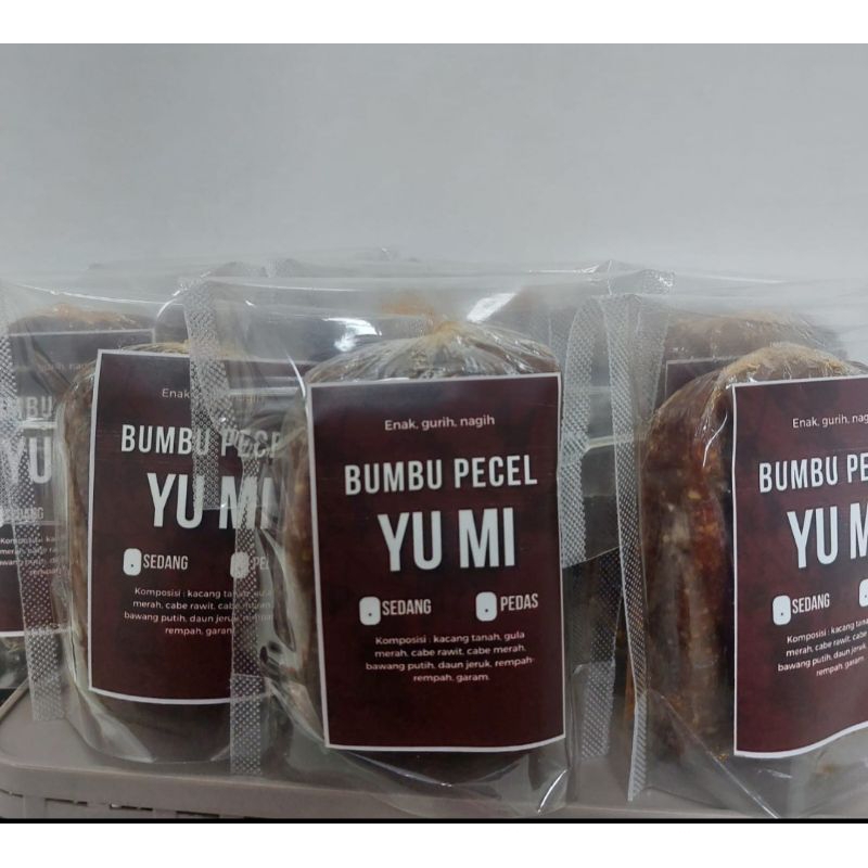 

Bumbu Pecel Yu Mi