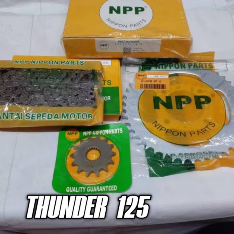 ger set thunder 125 tokaido npp
