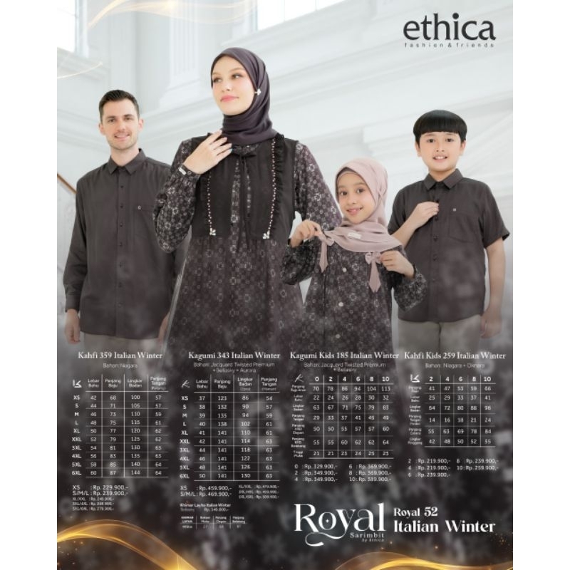 gamis ethica italian winter