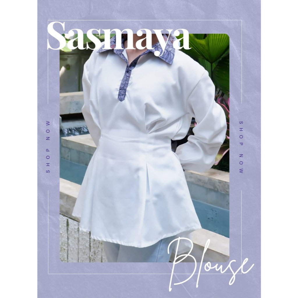 Sasmaya Blouse - Blouse Perca Batik