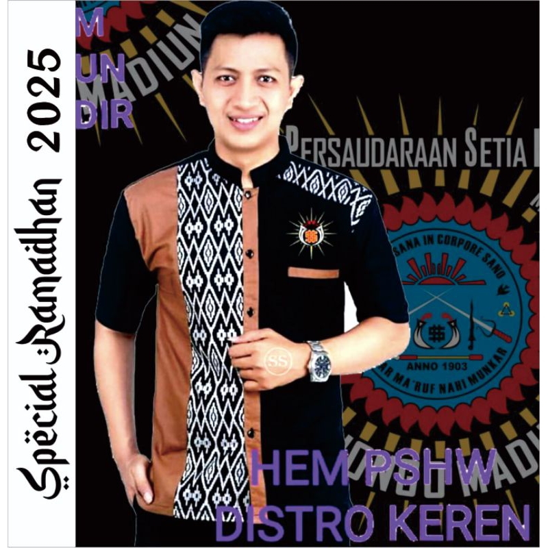 KEMEJA DISTRO PSHW ORIGINAL