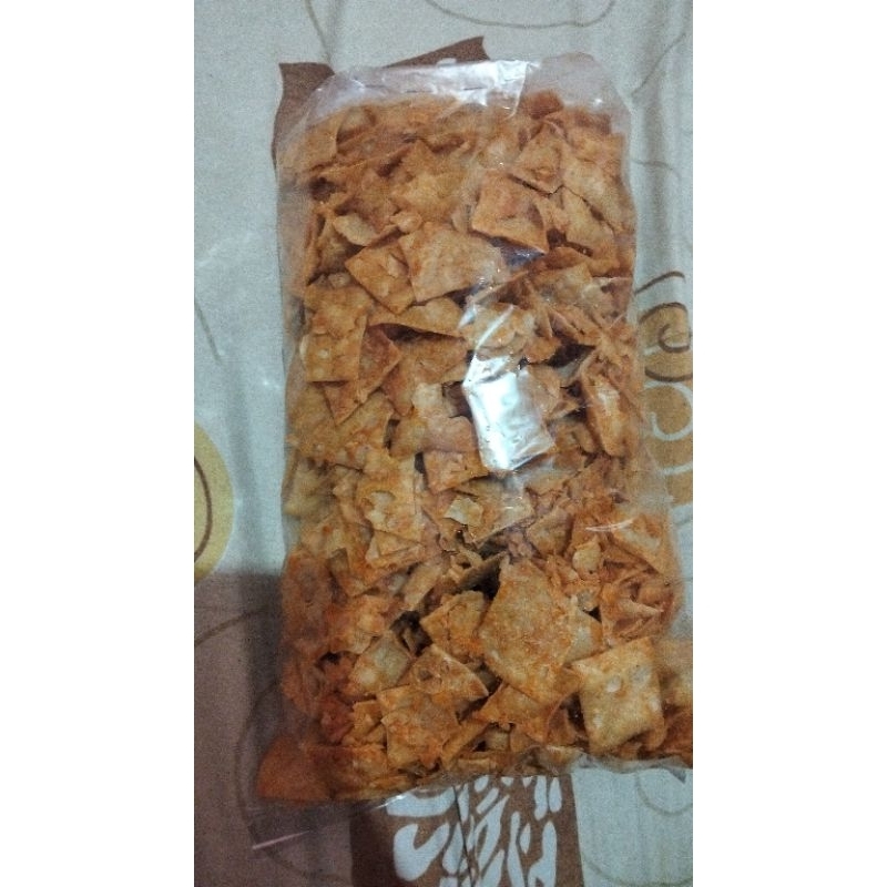 

keripik pangsit 1kg