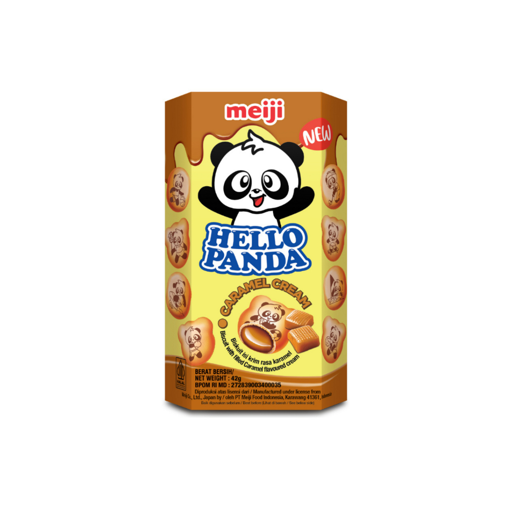 

MEIJI HELLO PANDA CARAMEL 42GR