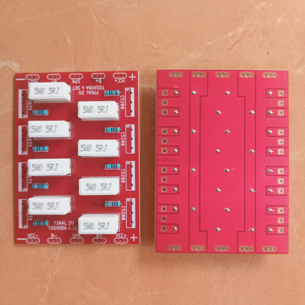 Jlelectro Jaya Line Pcb Final Power Toshiba 4 Set Tanpa Transistor