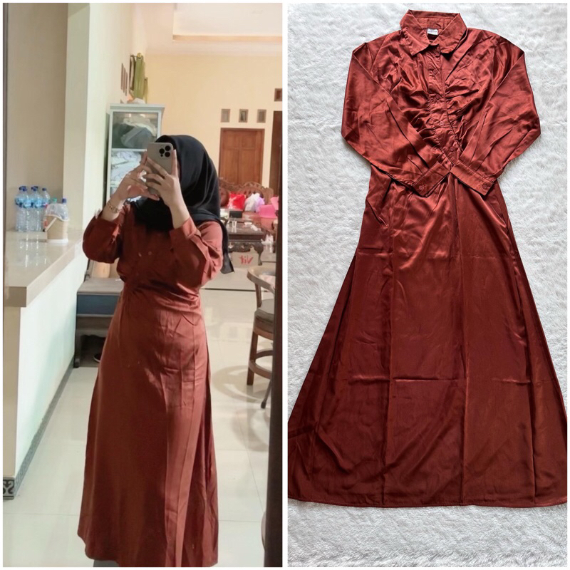 PRELOVED GAMIS SATIN