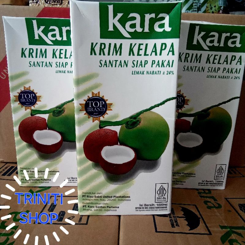 

SANTAN KARA INSTAN 1 LITER ( 1KARTON) 12X1L