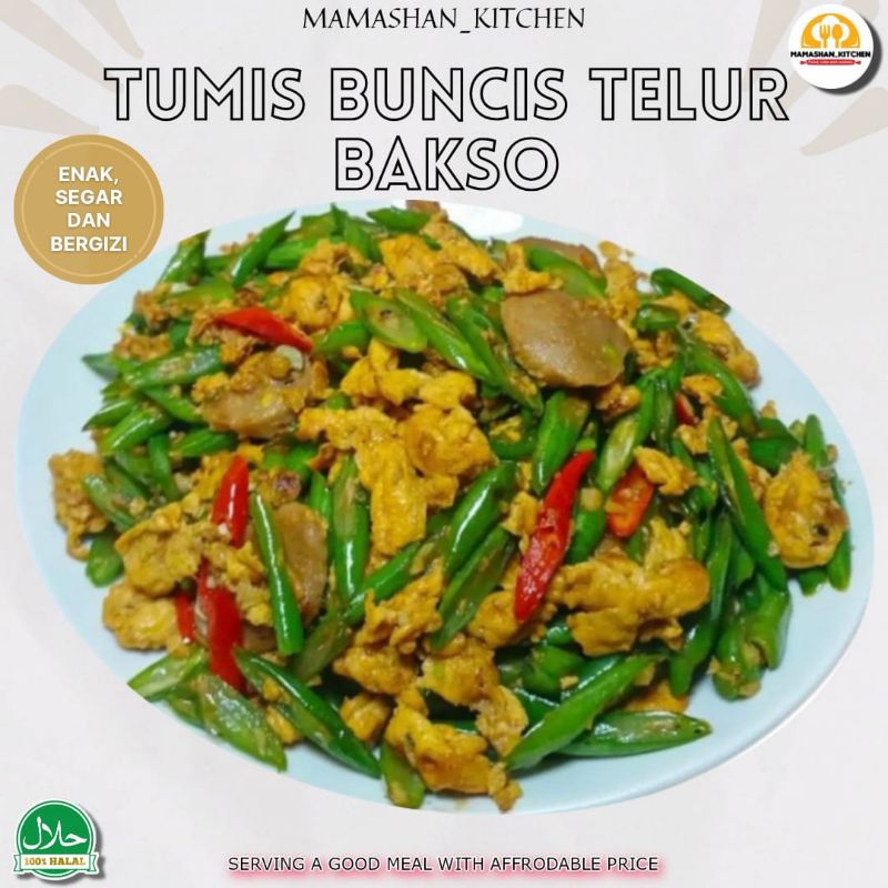 

MENU FAMILY..!! "TUMIS BUNCIS TELUR BAKSO