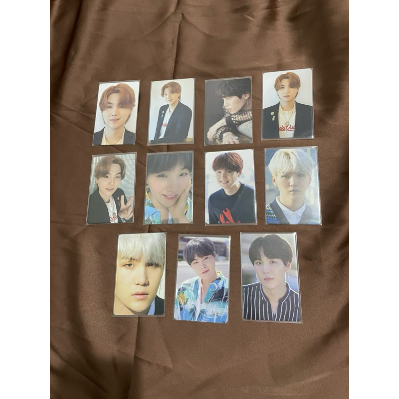 PHOTOCARD SUGA DICON ORIGINAL