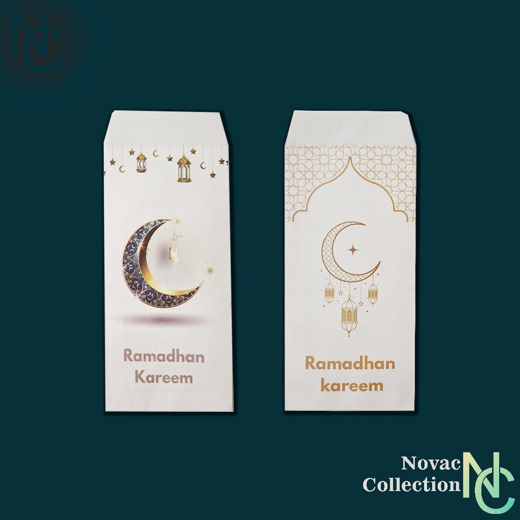 Novac Collection Amplop Panjang Idul Fitri 2025 - WHITE COLLECTION
