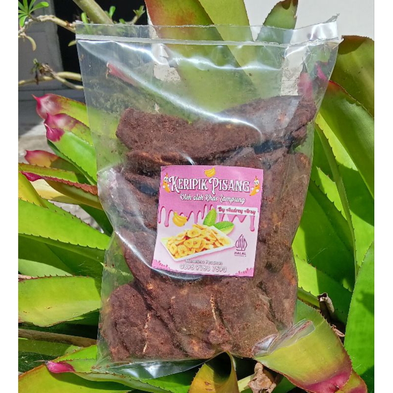 

KERIPIK PISANG COKLAT 250GRAM OLEHOLEH KHAS LAMPUNG