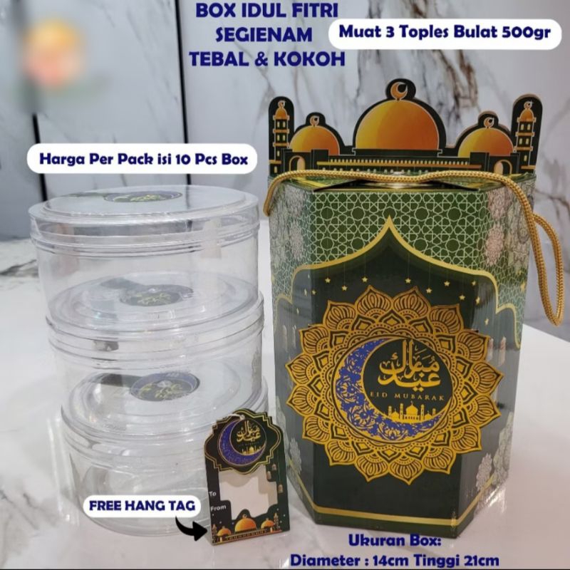 

Box Lebaran Idul Fitri 3 toples 500gr
