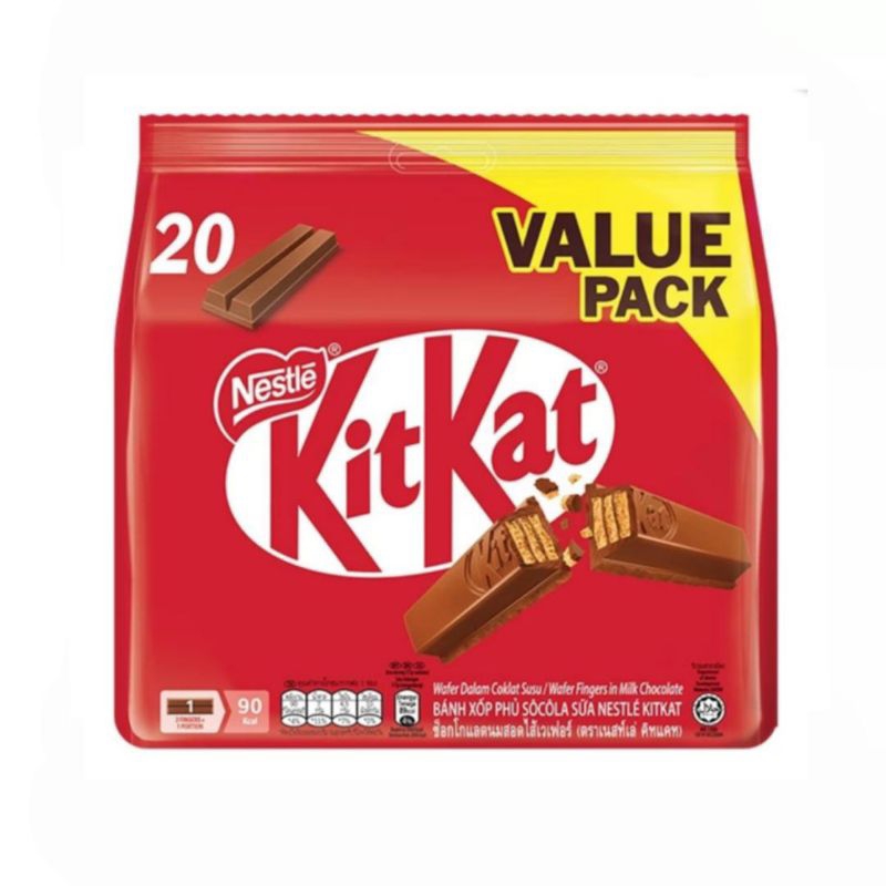 

KITKAT Value Pack 2-Fingers Coklat Malaysia (20 pcs)