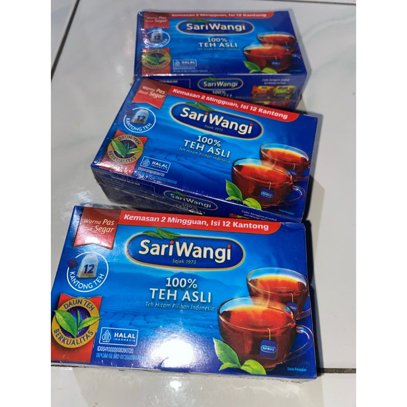 

sariwangi isi 12 pcs