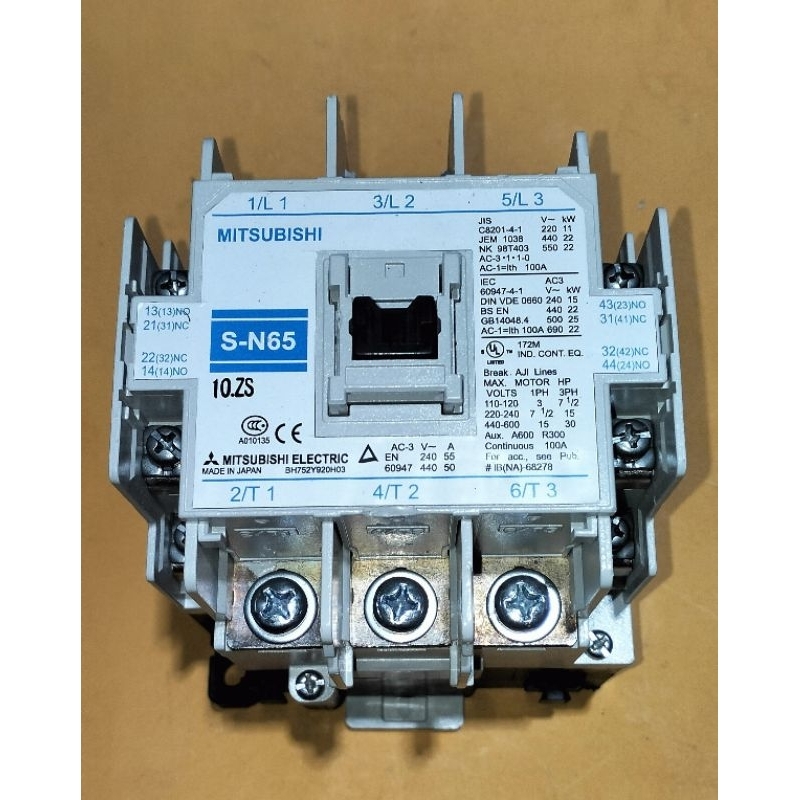 kontaktor contactor mitsubishi S-N65 100A 220V original