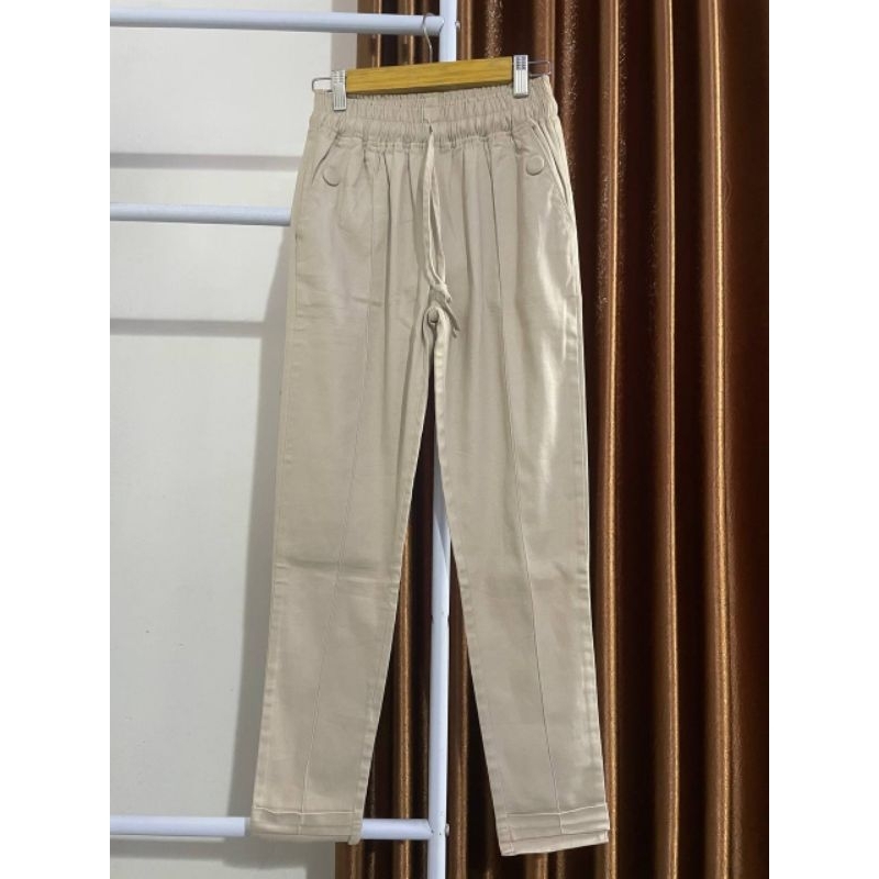 Celana Baggy Pants Bahan Twill Combed Tebal Melar
