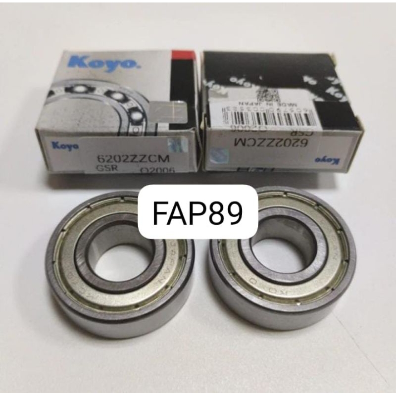 BEARING 6202ZZ KOYO BEARING 6202 ZZ KOYO KUALITAS TERBAIK