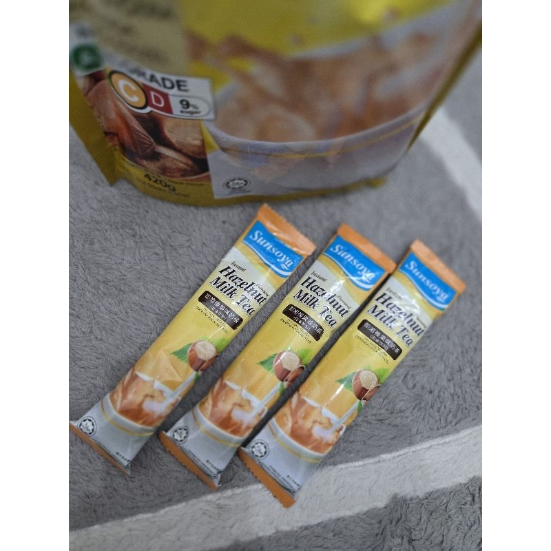 

Sunsoya-hazelnut milk tea