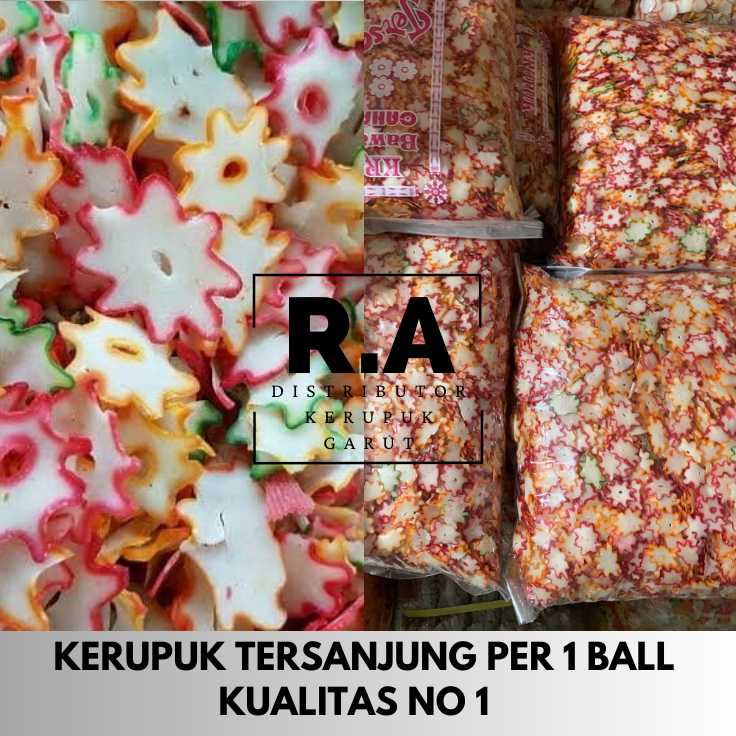 

KERUPUK SEBLAK / MENTAH TERSANJUNG 1 BALL TERMURAH KUALITAS NO 1