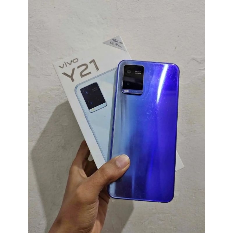 Vivo Y21 Second Ram 4 Internal 64 Gb
