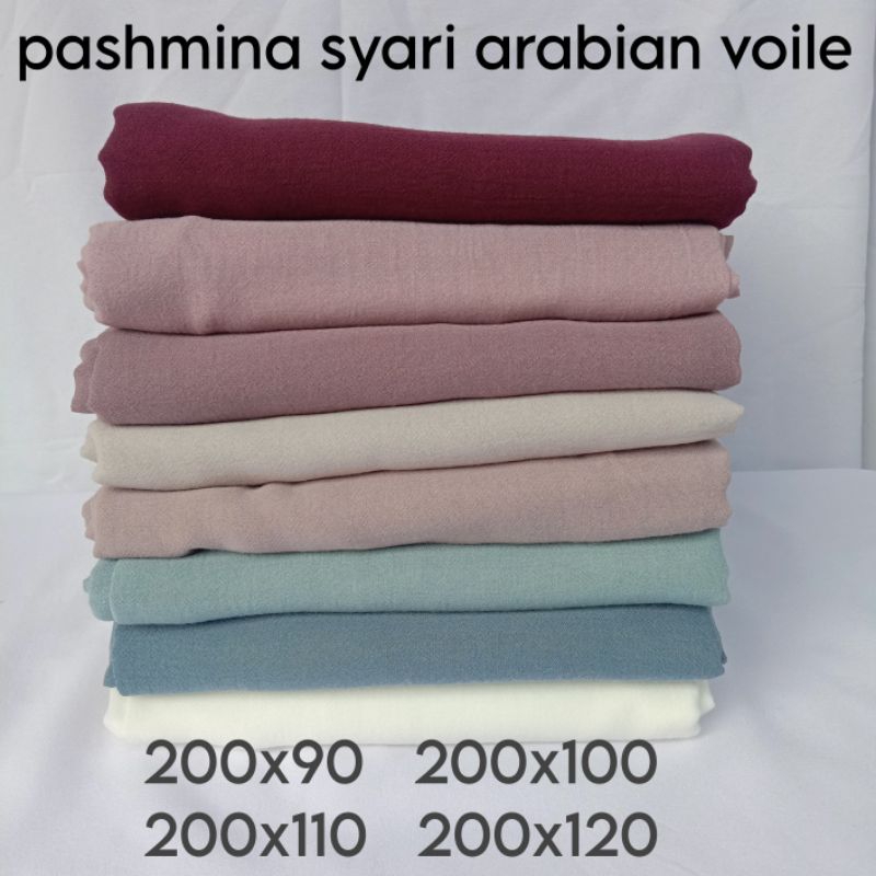 pashmina dubai jumbo syari pashmina voal pashmina arabian voile pashmina turki jumbo syari