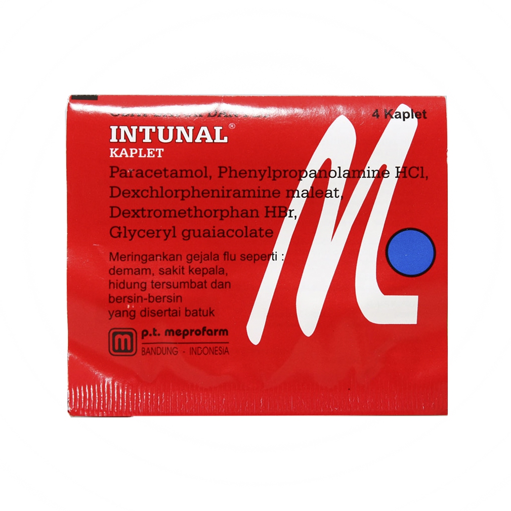 INTUNAL 4 KAPLET - Batuk-dan-Flu