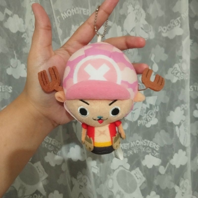 GANTUNGAN BONEKA ANIME ONE PIECE CHOPPER VERSI LUFFY