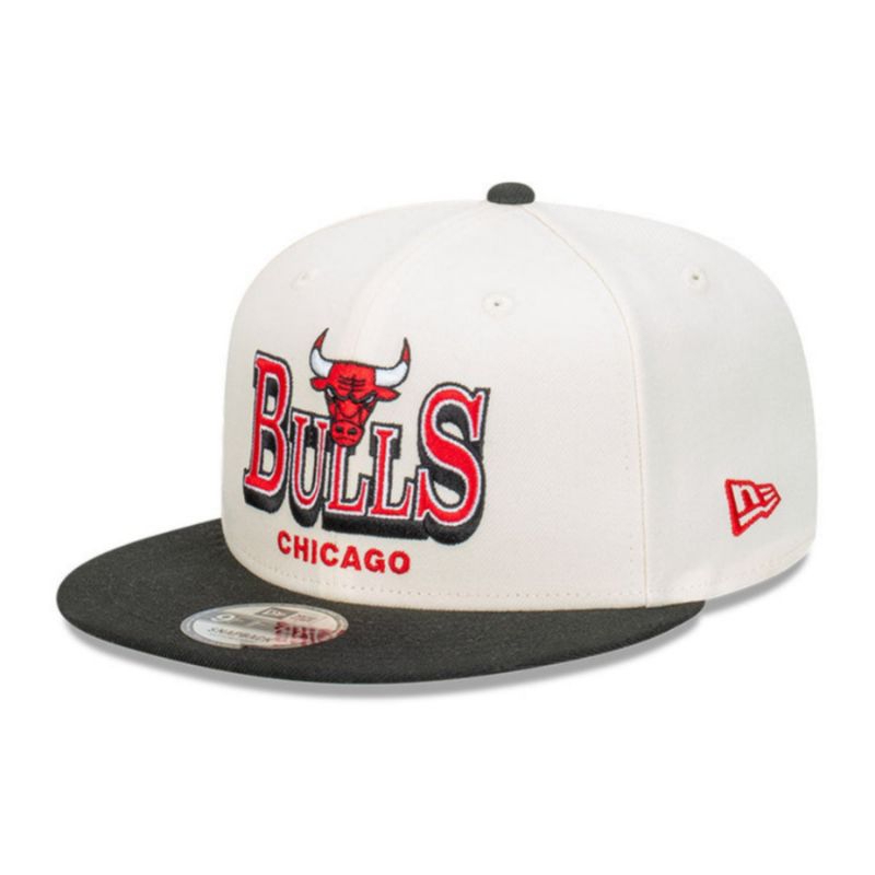 Topi New Era Cap Chicago Bulls Stack Script 9Fifty Snapback Original