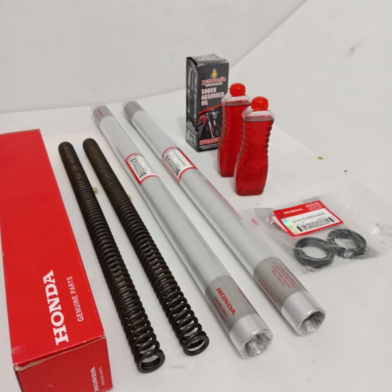 as shock depan komplit original Honda gl max gl pro gl pro gl pro sok sil per oli original