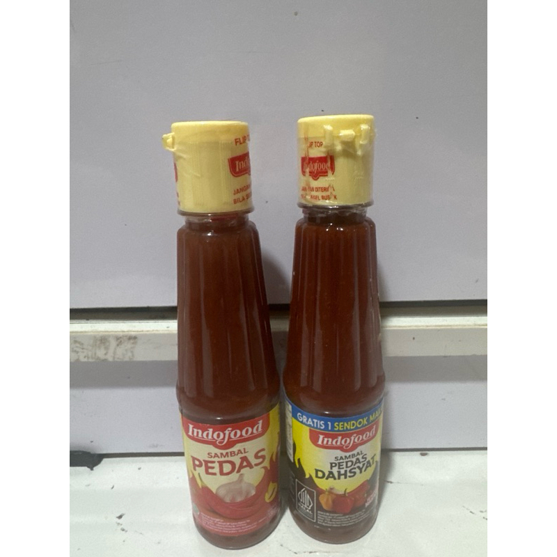 

Indofood Sambal pedas/Sambal pedas Dahsyat 135ml