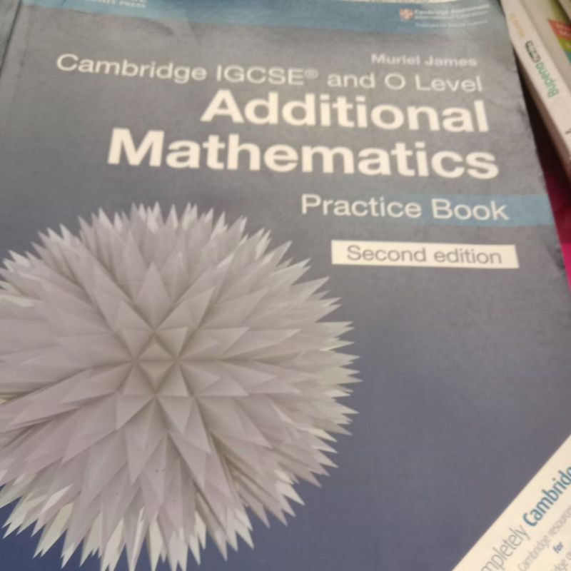 Additional mathematics practise book
